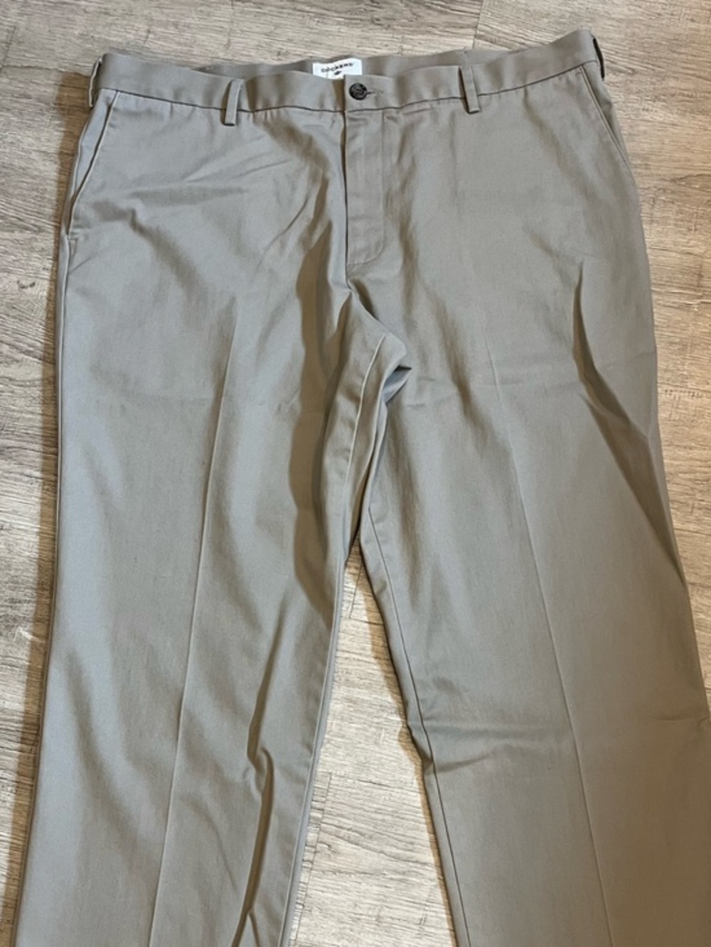 Men's Dockers Dress Chino Pants in Light Khaki 42 x 30